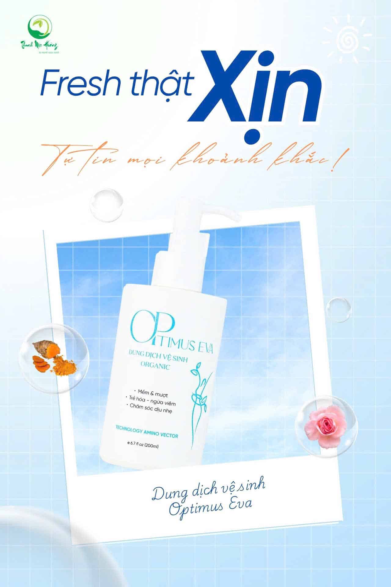 Dung Dịch Vệ Sinh Optimus Thanh Mộc Hương