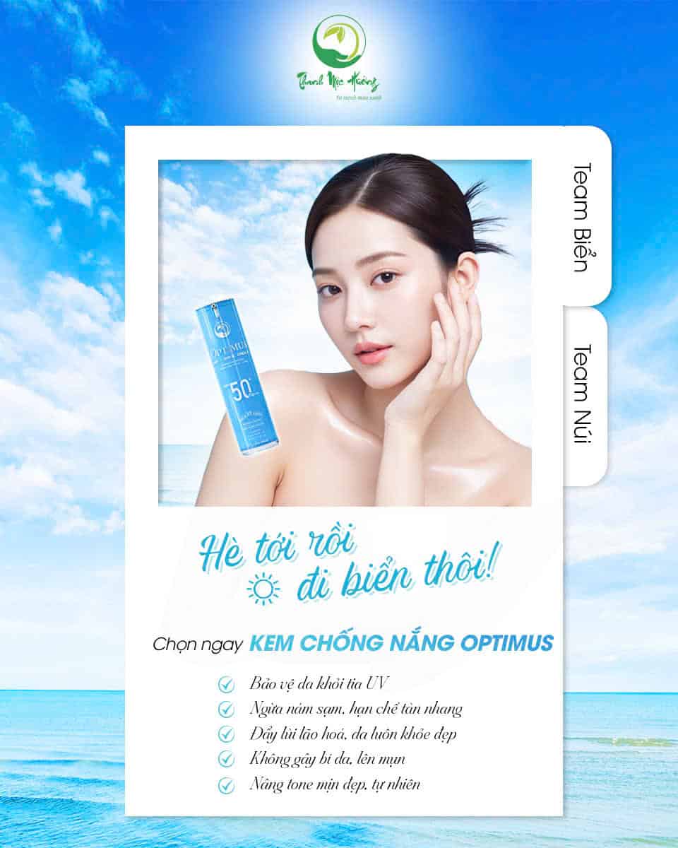 Kem chống nắng Optimus Thanh Mộc Hương