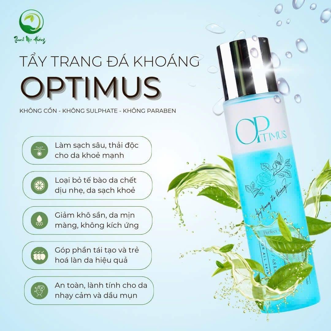 Tẩy trang 2 lớp Optimus