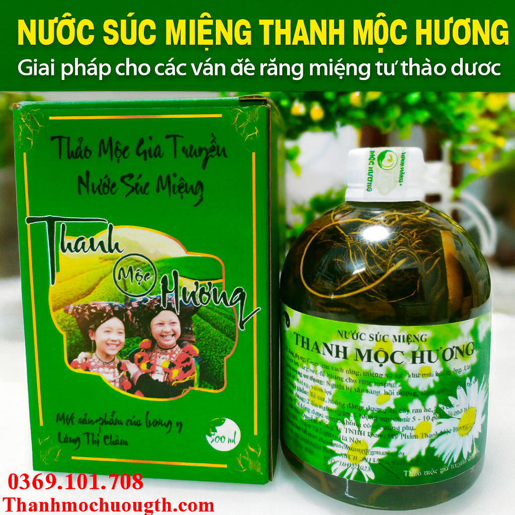 Nước súc miệng Thanh Mộc Hương