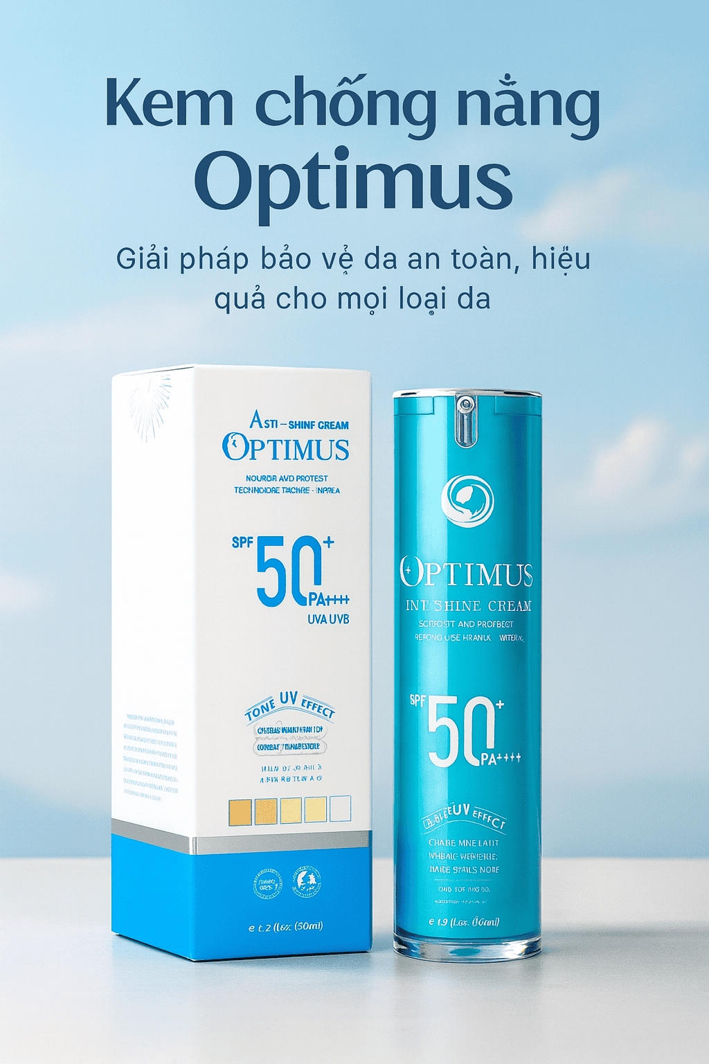 Kem chống nắng Optimus