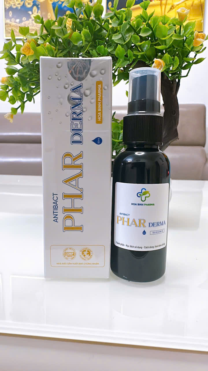 Xịt kháng khuẩn Phar Derma