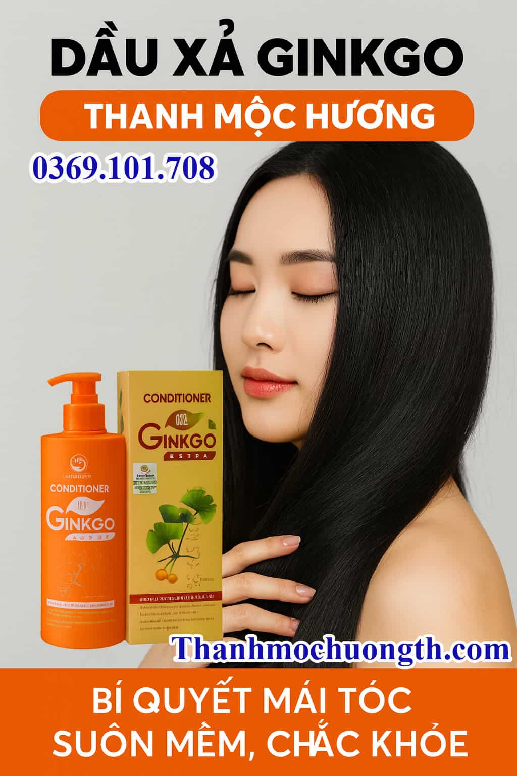 Dầu xả Ginkgo Thanh Mộc Hương
